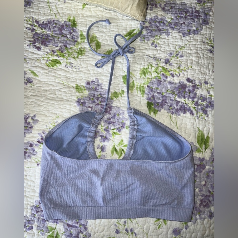 Super cute light purple crop top